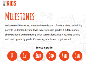 Milestones: Videos to help parents ...